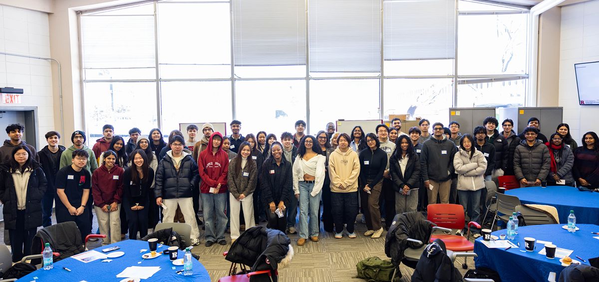Group photo of attendees at a program-wide event